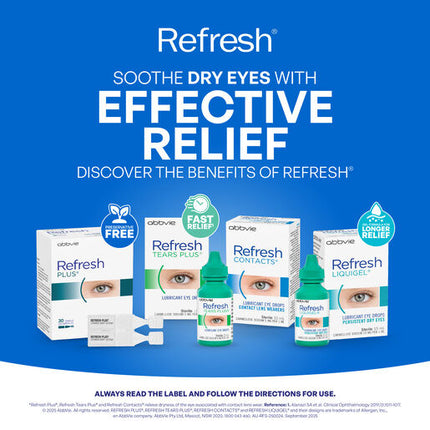 Refresh Plus Eye Drops 30 x 0.4 mL
