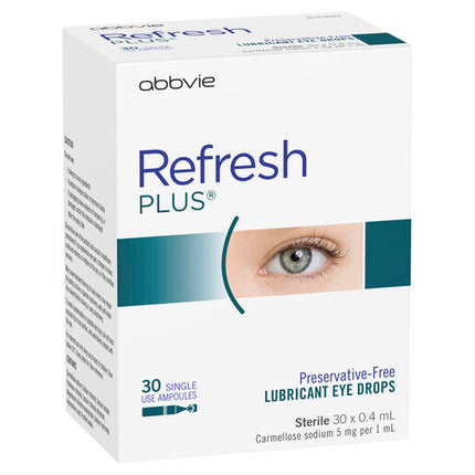 Refresh Plus Eye Drops 30 x 0.4 mL