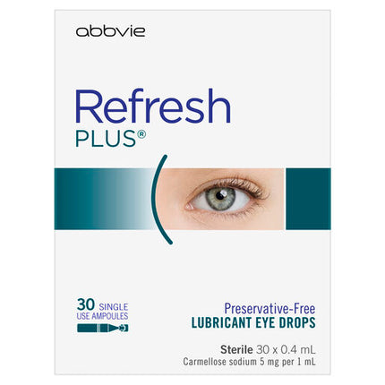 Refresh Plus Eye Drops 30 x 0.4 mL