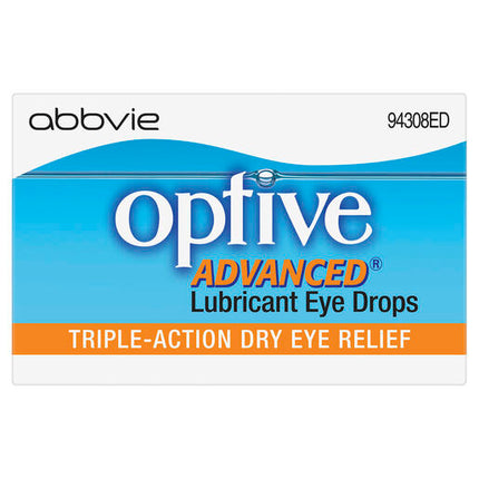 Optive Advanced Lubricant Eye Drops 15mL