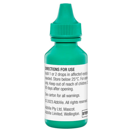 Optive Advanced Lubricant Eye Drops 15mL