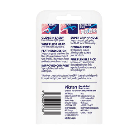 Piksters SupaGrip Floss Picks 50 Pack