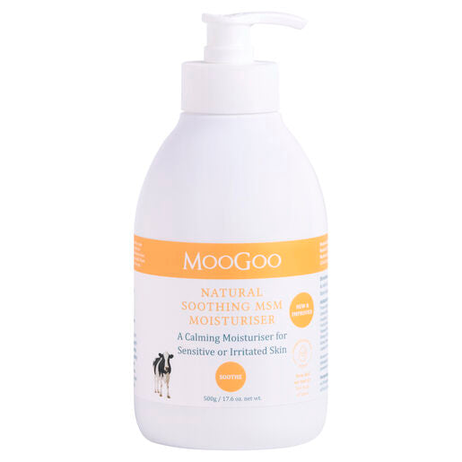 MooGoo Natural Soothing MSM Moisturiser 500g