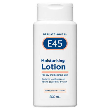 E45 Moisturising Lotion for Dry Skin 200mL