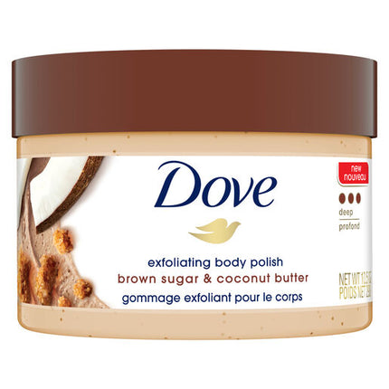 Dove Brown Sugar and Coconut Butter Exfoliating Body Polish 298g