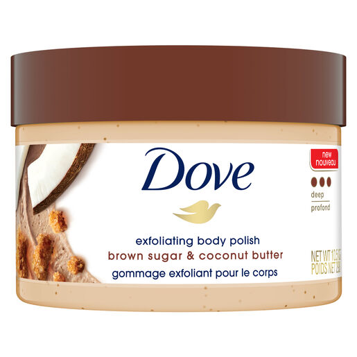 Dove Brown Sugar and Coconut Butter Exfoliating Body Polish 298g