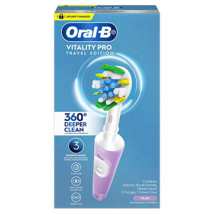Oral-B Pro 300 Everyday Clean Electric Toothbrush Lilac