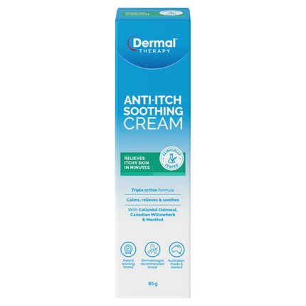 Dermal Therapy Anti Itch Soothing Cream 85g
