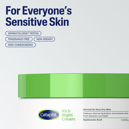 Cetaphil Face Rich Hydrating Night Cream 48G