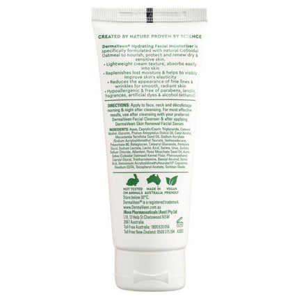 DermaVeen Hydrating Facial Moisturiser 75mL