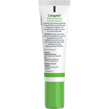 Cetaphil Hydrating Eye Cream-Serum with Hyaluronic Acid 14g