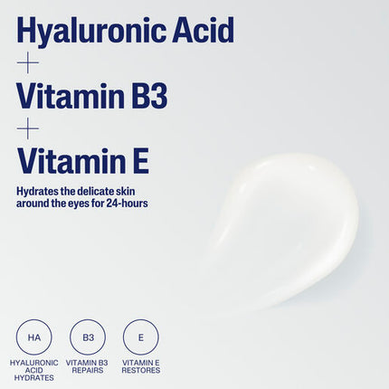 Cetaphil Hydrating Eye Cream-Serum with Hyaluronic Acid 14g
