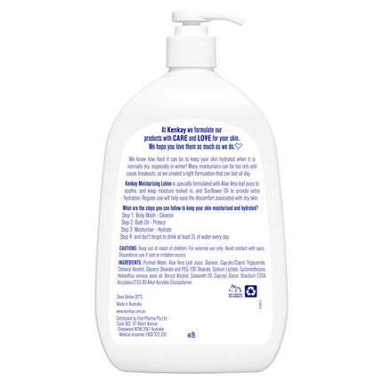 Kenkay Dry Skin Moisturising Lotion 1L