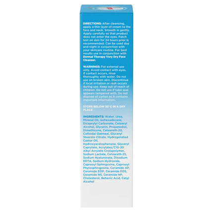 Dermal Therapy Very Dry Face Cream 50g