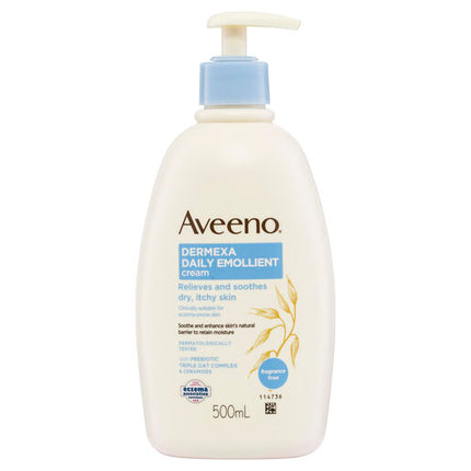 Aveeno Dermexa Daily Emollient Moisturising Cream 500ml