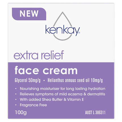 Kenkay Extra Relief Facial Moisturising 100g