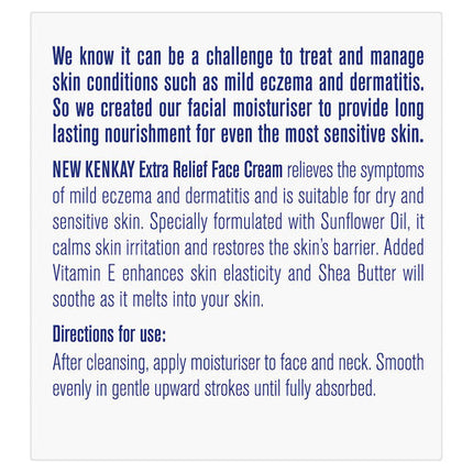 Kenkay Extra Relief Facial Moisturising 100g