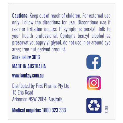 Kenkay Extra Relief Facial Moisturising 100g
