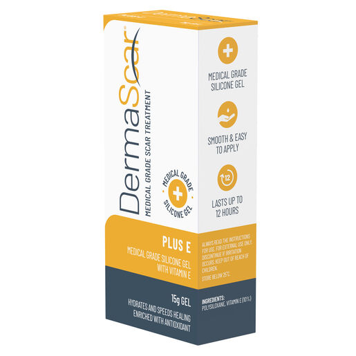 DermaScar Plus Silicone Gel Vitamin E 15g