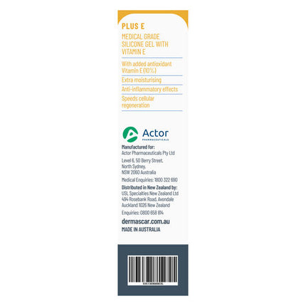 DermaScar Plus Silicone Gel Vitamin E 15g