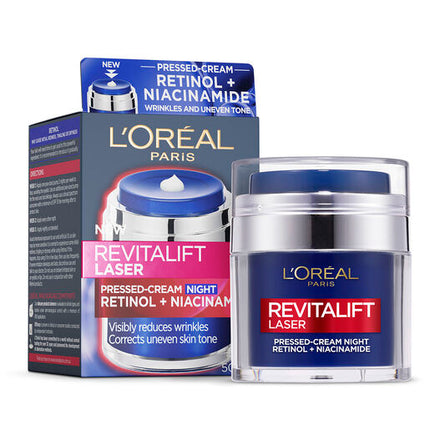 L'Oreal Revitalift Laser Pressed-Cream Night Retinol + Niacinamide 50ml
