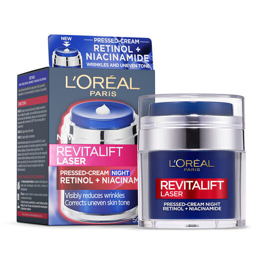 L'Oreal Revitalift Laser Pressed-Cream Night Retinol + Niacinamide 50ml