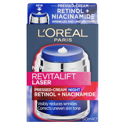 L'Oreal Revitalift Laser Pressed-Cream Night Retinol + Niacinamide 50ml