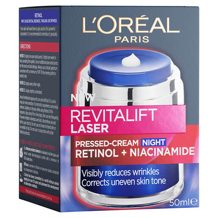 L'Oreal Revitalift Laser Pressed-Cream Night Retinol + Niacinamide 50ml
