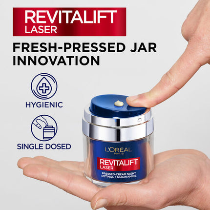 L'Oreal Revitalift Laser Pressed-Cream Night Retinol + Niacinamide 50ml