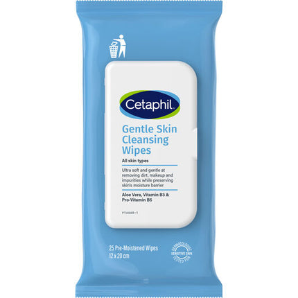 Cetaphil Gentle Skin 25 Cleansing Cloths