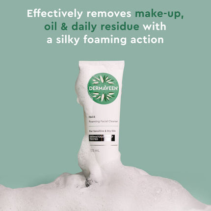 DermaVeen Face Foaming Cleanser 125mL