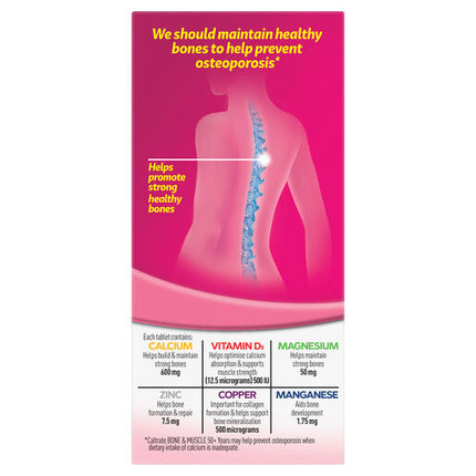 Caltrate Bone & Muscle 50+ Years 60 Tablets