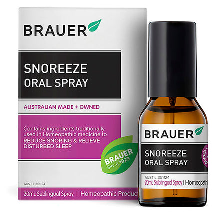 Brauer Snoreeze Oral Spray 20mL