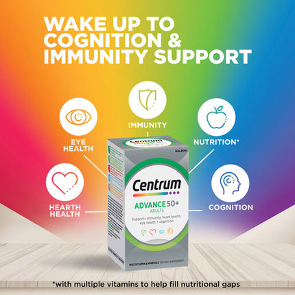 Centrum Advance 50+ For Adults 60 Tablets