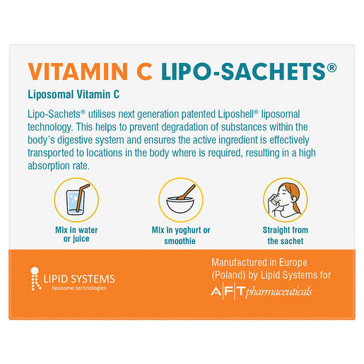 vitamin c lipo sachets reviews Lippomix Liposomal Vit 1000mg 30 :: Lippomix :: *SHOP BY BRAND :: Pharmacy Direct Lipo-Sachets Vitamin C Original 5g