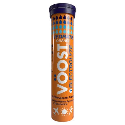 Voost Hydrate Orange 20 Effervescent Tablets