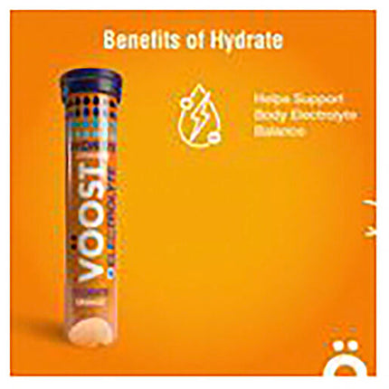 Voost Hydrate Orange 20 Effervescent Tablets