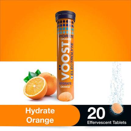 Voost Hydrate Orange 20 Effervescent Tablets
