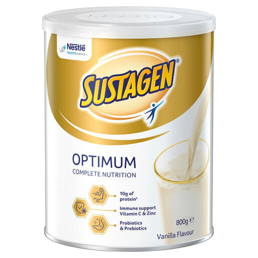 Sustagen Optimum Vanilla Powder 800g