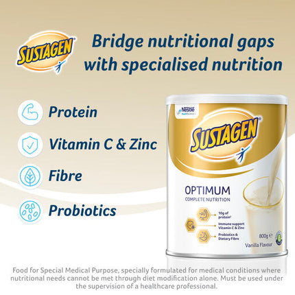 Sustagen Optimum Vanilla Powder 800g