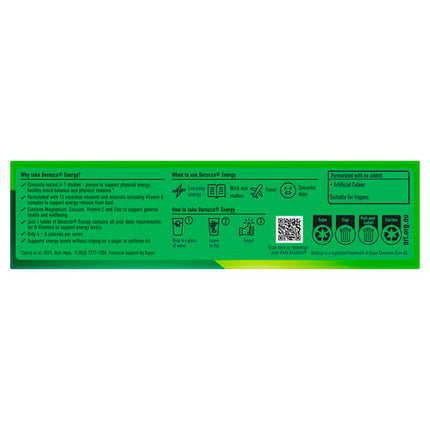 Berocca Energy Original Berry Effervescent Tablets 15 Pack
