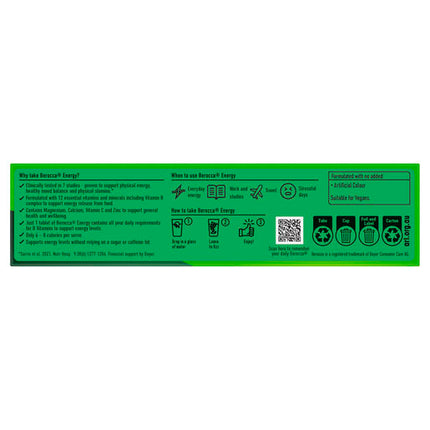 Berocca Energy Original Berry Effervescent Tablets 45 Pack
