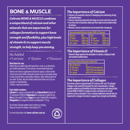 Caltrate Bone & Muscle 60 Tablets