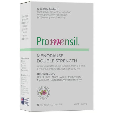 Promensil Menopause Double Strength 30 Tablets