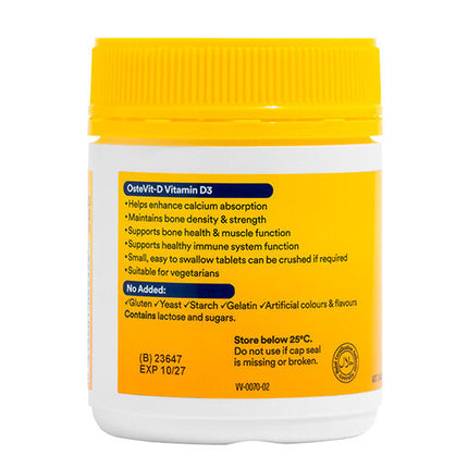 OsteVit-D One-A-Day Vitamin D3 250 Tablets