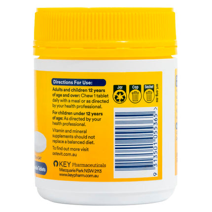 OsteVit-D One-A-Day Vitamin D3 & Calcium Chewable Tablets 60