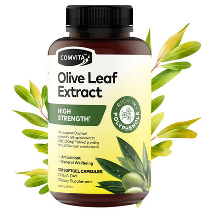 Comvita Olive Leaf Extract High Strength Capsules 120