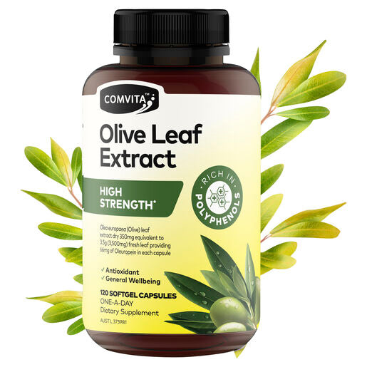Comvita Olive Leaf Extract High Strength Capsules 120