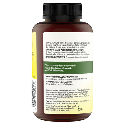 Comvita Olive Leaf Extract High Strength Capsules 120