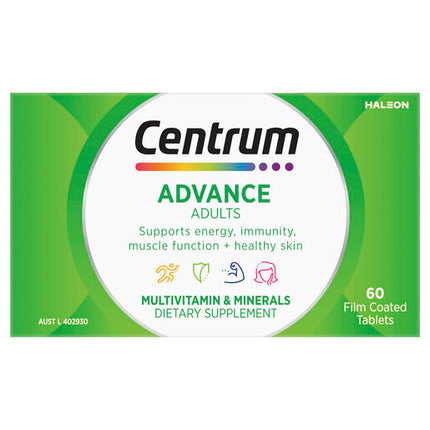 Centrum Advance For Adults 60 Tablets